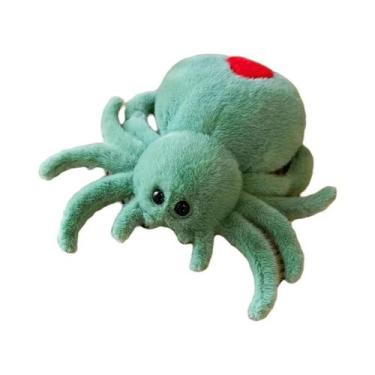 Imagem de Brinquedo de Pelúcia Aranha Preta - Simulação de Rastejo - Boneca de E