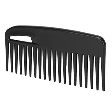 Imagem de Cryfokt Pente de Barba Estilo Cavalheiro, Pente Suave para Cuidados Com Os Cabelos para Viagens de Escritório, Plástico Portátil