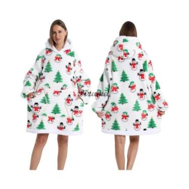 Imagem de Moletom Com Capuz Grande E Quente Para Adultos, Mulheres E Homens, Fan