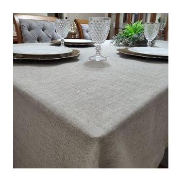 Imagem de Toalha de mesa cambraia 4 lugares 150x170 cor:fendi - ALGOESTER, FENDI