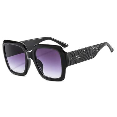 Imagem de Óculos de Sol UV400 - Armação Grande em Cores Candy com Degradê para Homens e Mulheres, Ideais para Esportes ao Ar Livre, Corrida e Ciclismo, 02