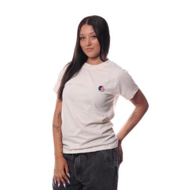 Imagem de Camiseta Fem Bali Company Class Oval, Off white, g