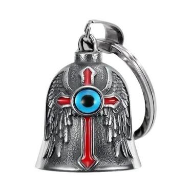 Imagem de Chaveiro De Motocicleta Com Asas De Anjo Guardião Da Cruz Vermelha, Am