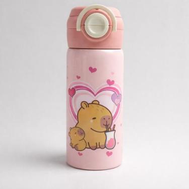 Imagem de Garrafa Térmica Inox Versy Kids Capivara 480ml - - FWB, I