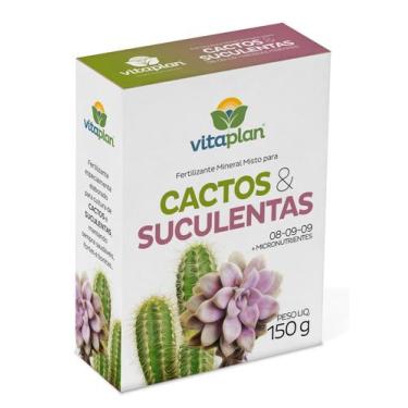 Imagem de Fertilizante Mineral Misto NPK Cactos e Suculentas 150g Vitaplan - Nut
