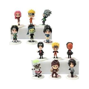 Imagem de Conjunto De Figuras De Ação De Anime Naruto Shippuden, Hinata, Sasuke,
