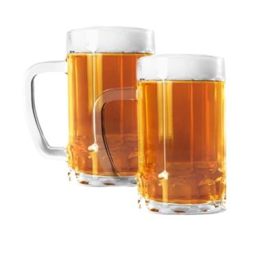 Imagem de Kit 2 Caneca de Chopp e Cerveja Vidro 400 ml