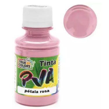 Imagem de Tinta pva fosco true colors cor 7144 - novo pétala de rosa - 100 ml - 