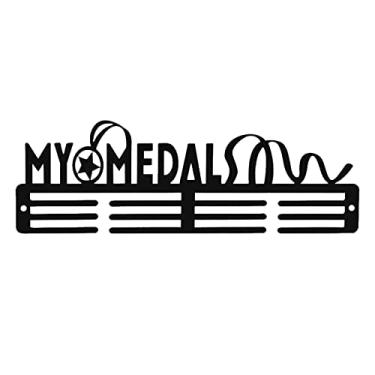 Imagem de Pegciuho Suporte para Medalhas, Expositor de Medalhas, Porta-prêmios, Prateleira Organizadora, Moldura para Medalhas, Suporte para Exibição de Medalhas