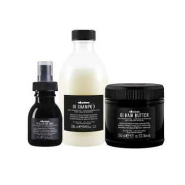 Imagem de Davines Oi Shampoo + Máscara Oi Butter + One Milk 50ml