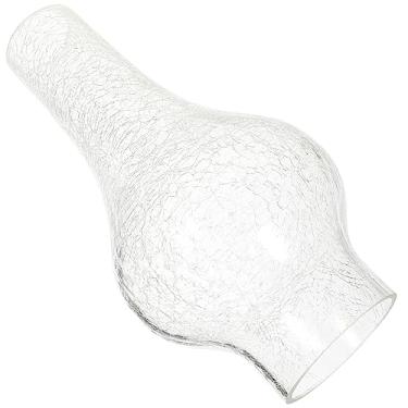 Imagem de Lâmpada de óleo chaminé querosene lâmpada sombra fosco substituição abajur furacão sombra mão soprado capa para lanterna óleo do vintage ( Color : As Shown 2 )