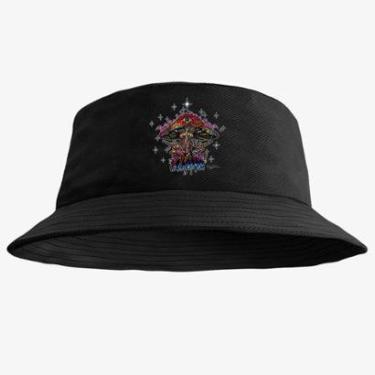 Imagem de Chapéu Bucket Hat Estampado Rave Cogumelo Psicodelico-Masculino