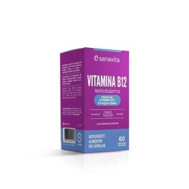 Imagem de Vitamina B12 - 60 Cápsulas - Sanavita-Masculino