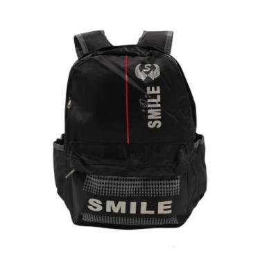 Imagem de Mochila Escolar Reforçada Infantil Adulto Smile 8506/8509 - Kingleen, 