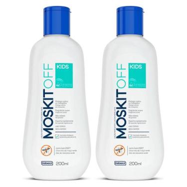 Imagem de repelente moskitoff kids aloe vera longa duração protege contra mosqui