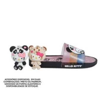 Imagem de Chinelo Slide Infantil Hello Kitty Menina Chaveiro Grendene-Feminino