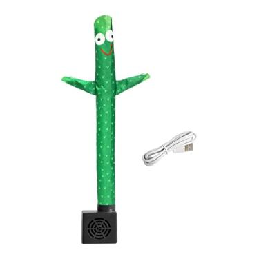 Imagem de KiBcsLic Boneco inflável maluco acenando, decoração de mesa inflável, lembrancinha divertida para festa, escritório e casa, Pepino