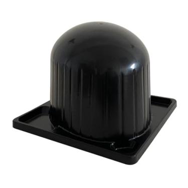 Imagem de FashionCha Suporte para perucas molhadas, expositor multifuncional de mesa para perucas, organizador e suporte para banheiro, salão de beleza e lojas de, Preto