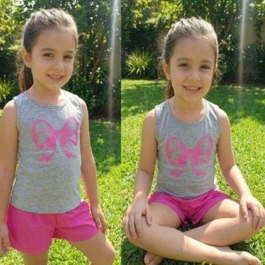 Imagem de Conjunto Infantil Menina Regata com Laço e Shorts em Tactel 4YOU- Cativa-Feminino