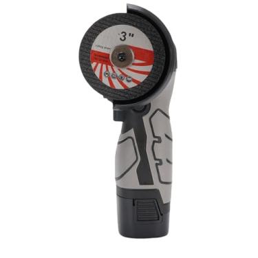 Imagem de Garosa Rebarbadora Sem Fio, Motor de Escova de 28000 RPM Com Carregador Rápido e Alça Antiderrapante, para Corte, Polimento, Metal, Madeira, Pedra, Telha (plugue americano)