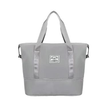 Imagem de Bolsa De Viagem Dobrável Impermeável De Grande Capacidade, Organizador