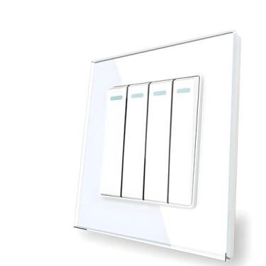 Imagem de Tomada De Parede USB Com Botão De Pressão 16A 1 Gangue 2 Vias Padrão U