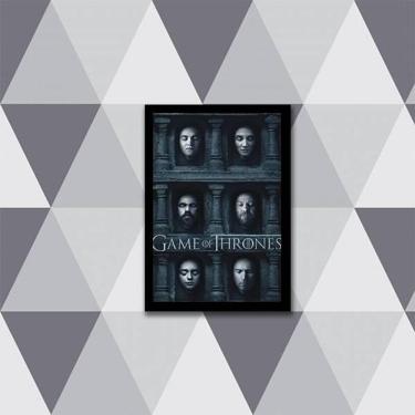 Imagem de Quadro Poster Game Of Thrones Got 24X18Cm