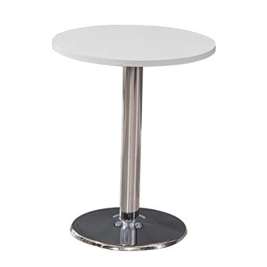 Imagem de Mesa redonda pequena multiuso - ideal para famílias pequenas - Mobiliário elegante para uso doméstico e comercial - Varanda versátil para quarto e bar/mesa de chá - perfeita para jantar, sala de estar