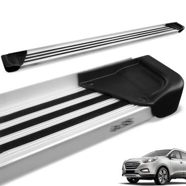 Imagem de Estribo Lateral IX35 2011 a 2022 Aluminio Natural A1