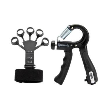 Imagem de Ajustador De Força De Mão 5-60Kg, Exercitador De Dedos E Punho Para Fi