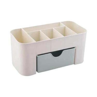 Imagem de Caixa Organizadora De Unhas De Camada Dupla Retangular Para Ferramenta