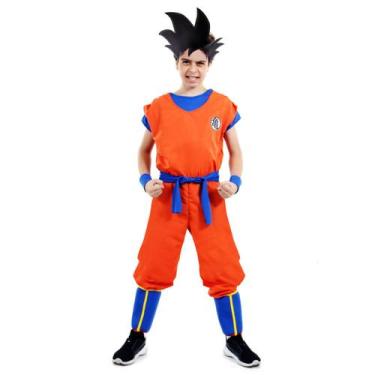 Imagem de Fantasia Goku Infantil - Dragon Ball Z - Sulamericana, Unica, P