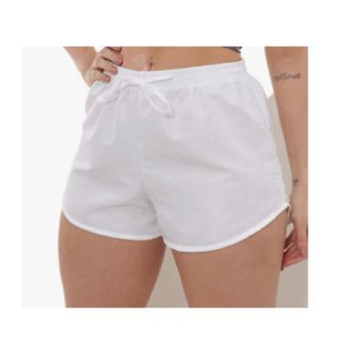 Imagem de Shorts Tactel Boxer Bermuda Short Shortinho Academia - Ana Modas, Bran