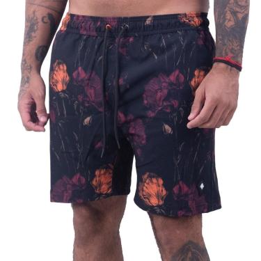 Imagem de Shorts Mcd Elastico Dead Flowers Masculino-Masculino