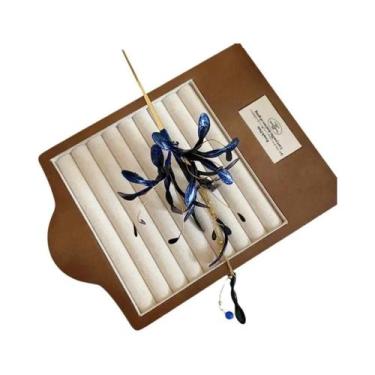 Imagem de Pregos De Cabelo Lírio Aranha Vermelho Para Mulheres, Vintage, Delicad