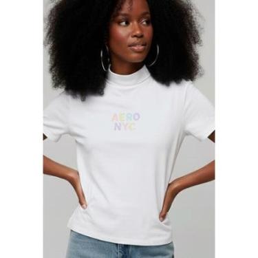 Imagem de Camiseta Manga Curta Feminina Silkada Aéropostale-Feminino