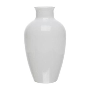 Imagem de Vaso Dália 13cm x 7cm Branco Vidro Lyor