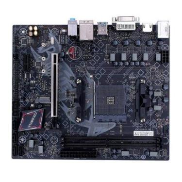 Imagem de Placa-Mãe Colorful Battle-AX B550M-D PRO GAMING FROZEN V14, Chipset B550, AMD AM4, mAXT, DDR4-Unissex