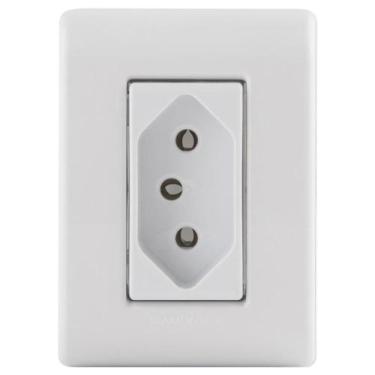 Imagem de Caixa de Sobrepor com 1 Tomada 2P+T 10A 250V Liz Tramontina