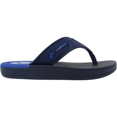 Imagem de Chinelo Dedo Infantil Menino Dia a Dia Passeio Praia Verão Conforto Rider 12563