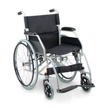 Imagem de Cadeira de Rodas Dobrável Dellamed D100 5588 em Aço Carbono Até 120KG