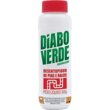 Imagem de Desentupidor De Pias E Ralos Granulado 300g, Diabo Verde