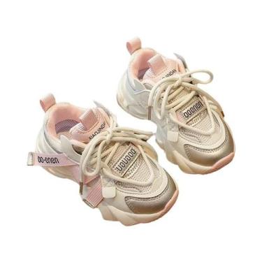 Imagem de Tênis Esportivos Para Meninas Primavera Outono Moda Casual Resistentes