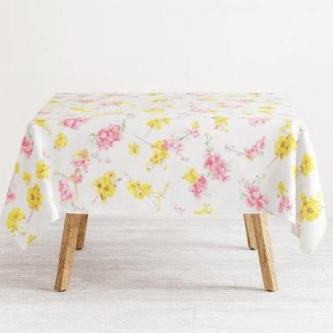 Imagem de Toalha De Mesa Duplaface Orquideas Rolo 1,40x30,00m Vinil Pvc - Plast.