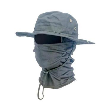 Imagem de Chapéu De Pesca Dobrável Com Proteção Solar Musion Boonie Balaclava Re