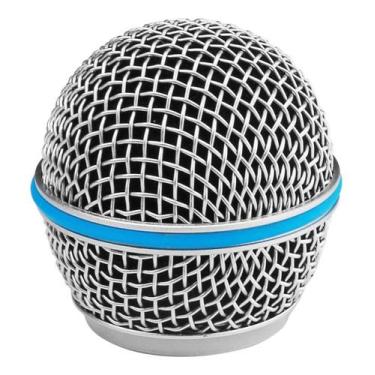Imagem de Globo Cabeça Metal Sk-gm17 P/ Microfones M58b Sm58 Beta 58a - SKYPIX