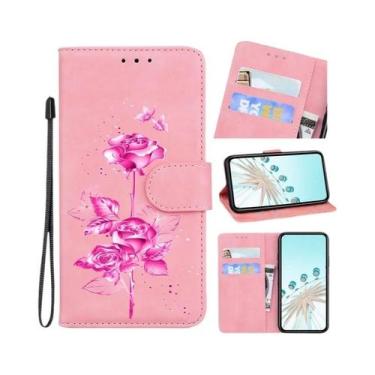 Imagem de Capa De Couro Flip Wallet Para Samsung Galaxy A26 A25 A17 A16 A24 A23 
