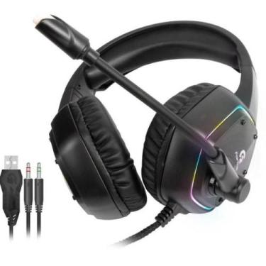 Imagem de Headset Gamer Fortrek Blackfire P2 + USB RGB Preto
