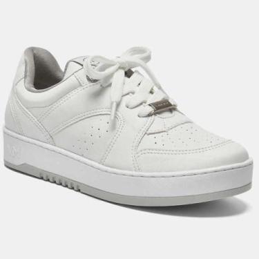 Imagem de Tênis Feminino Via Marte Sneaker Plataforma Branco 37, Branco, 37