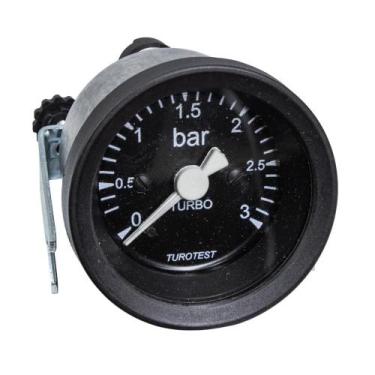 Imagem de Manômetro de Pressão do Turbo 3 Bar Sem Cabo - TUROTEST 300531